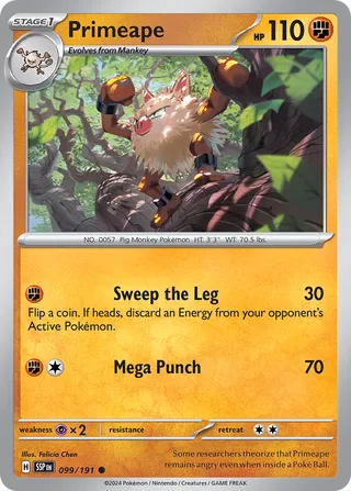 Primeape (Surging Sparks 099/191)