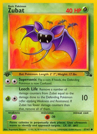 Zubat (Fossil 57/62)