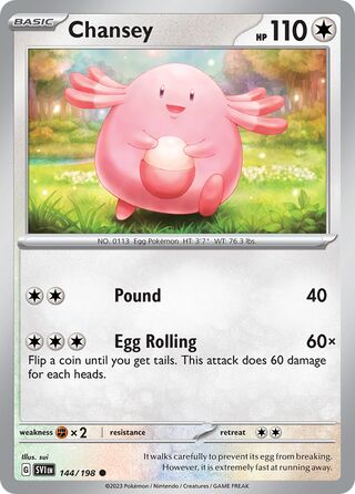 Chansey (Scarlet & Violet 144/198)
