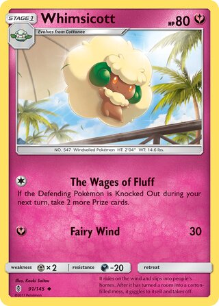 Whimsicott (Guardians Rising 91/145)