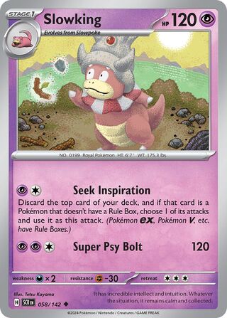 Slowking (Stellar Crown 058/142)