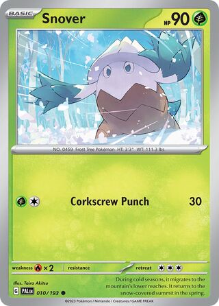 Snover (Paldea Evolved 010/193)